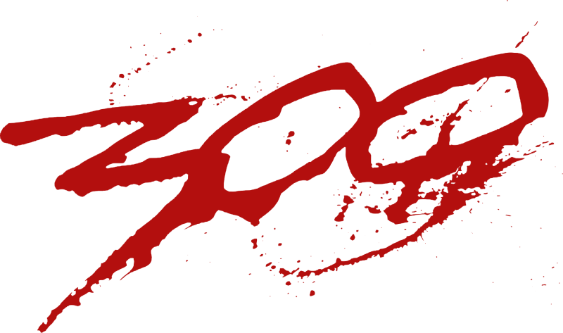300 logo on a transparent background