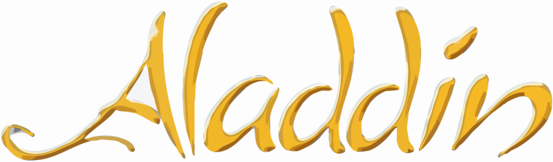 Aladdin logo on a transparent background