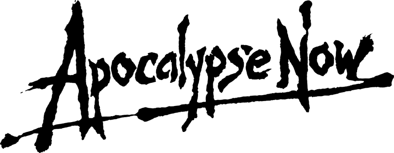 Apocalypse Now logo on a transparent background