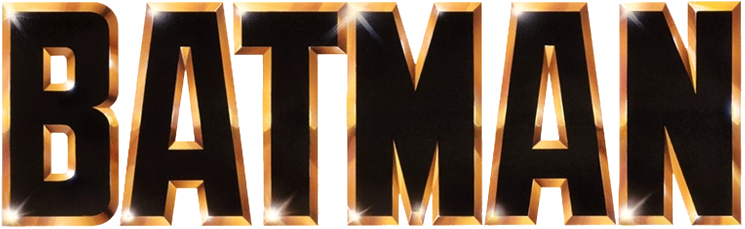 Batman logo on a transparent background