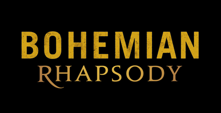 Bohemian Rhapsody logo in full colour