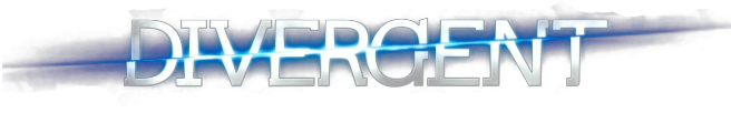Divergent logo on a transparent background