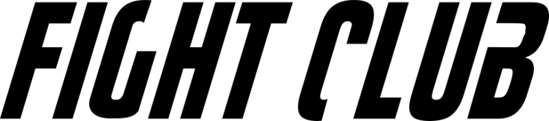 Fight Club logo on a transparent background