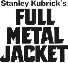 Full Metal Jacket logo on a transparent background