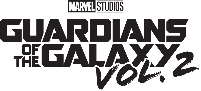 Guardians of the Galaxy Vol. 2 logo on a transparent background