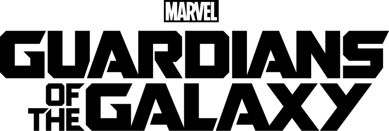 Guardians of the Galaxy logo on a transparent background