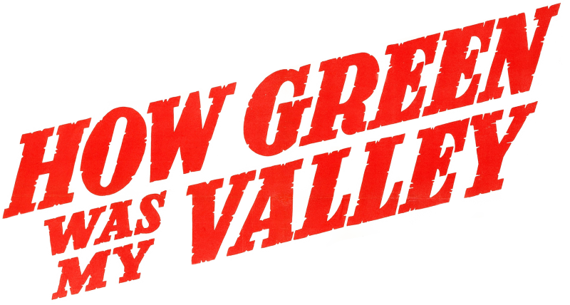 How Green Was My Valley logo on a transparent background