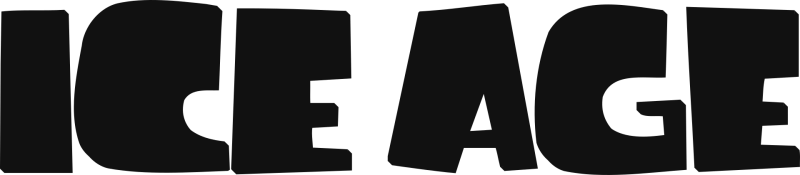 Ice Age: The Meltdown logo in black
