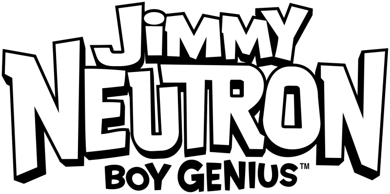 Jimmy Neutron: Boy Genius logo on a transparent background