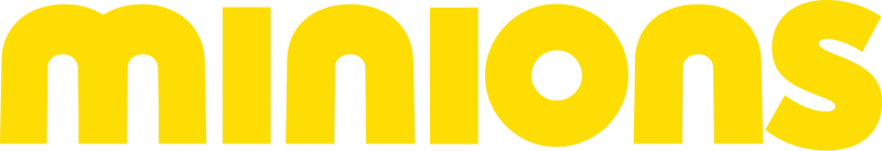 Minions logo on a transparent background