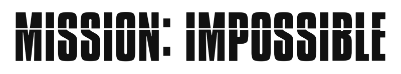 Mission: Impossible logo in black