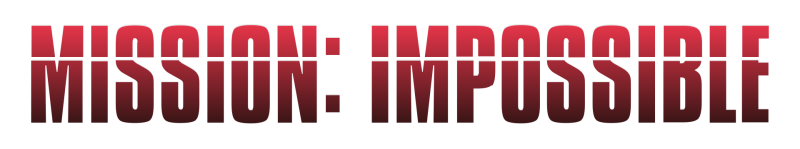 Mission: Impossible logo on a transparent background