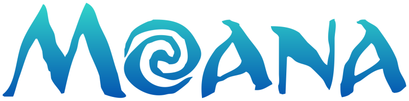 Moana logo on a transparent background