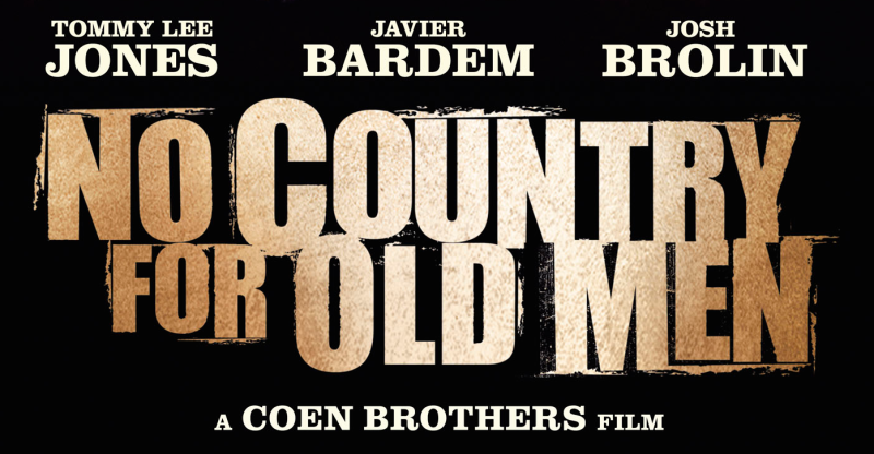 No Country for Old Men logo in full colour