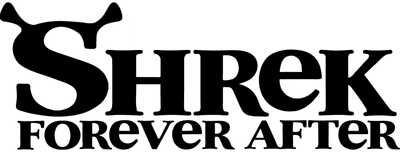 Shrek Forever After logo on a transparent background
