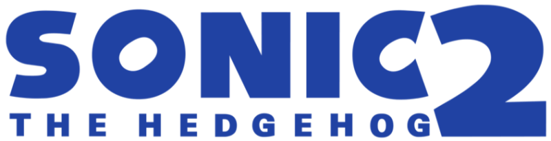 Sonic the Hedgehog 2 logo on a transparent background