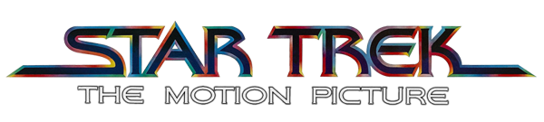 Star Trek: The Motion Picture logo on a transparent background