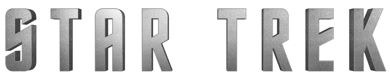 Star Trek logo on a transparent background