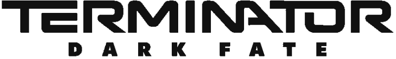 Terminator: Dark Fate logo in black