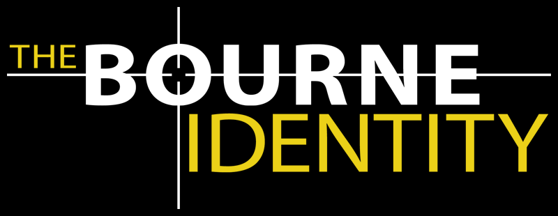 The Bourne Identity logo in full colour