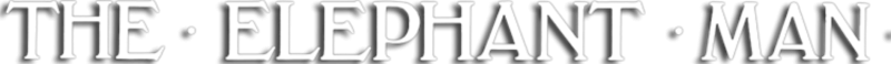 The Elephant Man logo on a transparent background