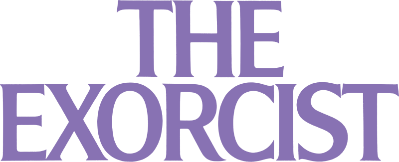 The Exorcist logo on a transparent background