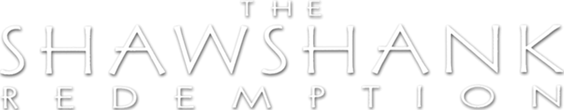 The Shawshank Redemption logo on a transparent background