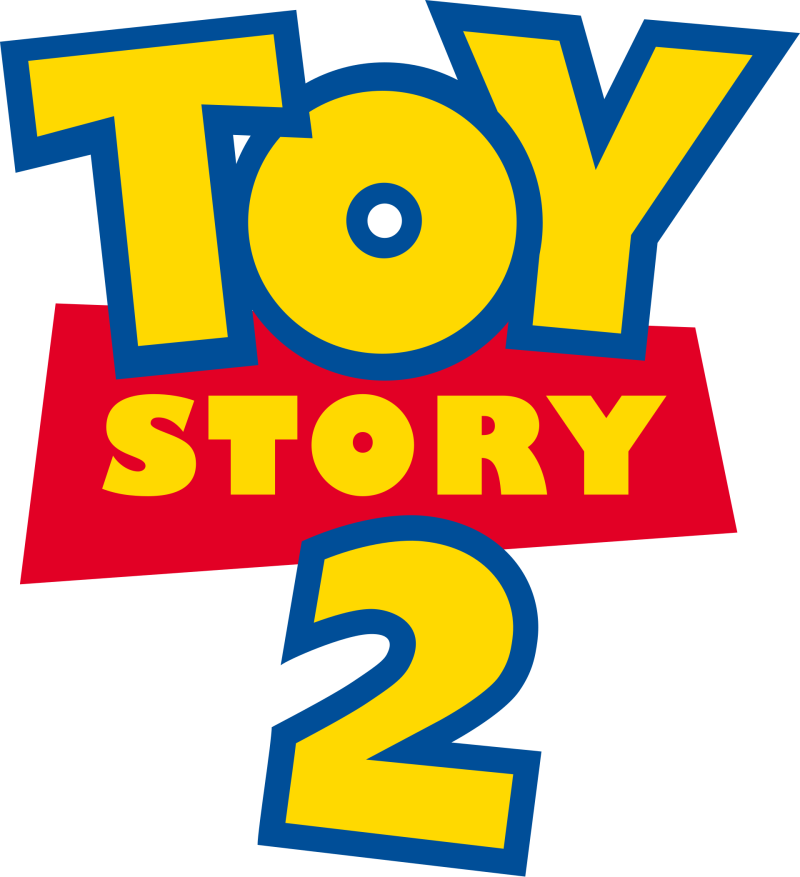 Toy Story 2 logo on a transparent background