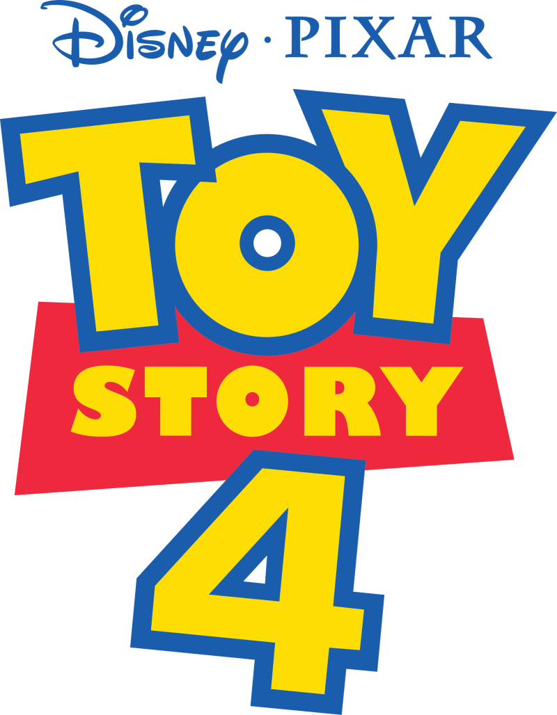 Toy Story 4 logo on a transparent background