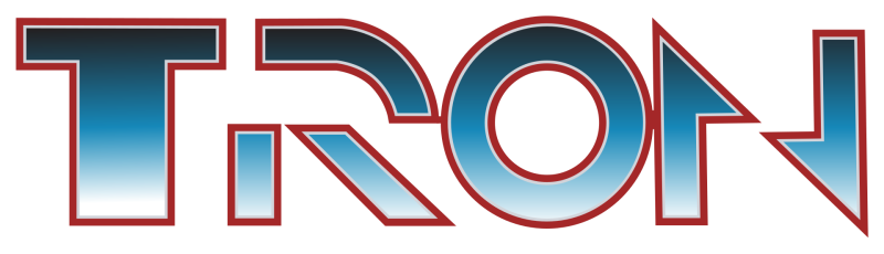 Tron logo on a transparent background