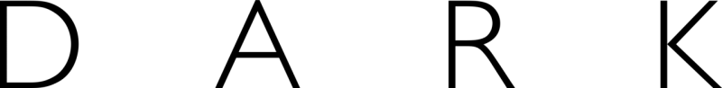 Dark logo on a transparent background