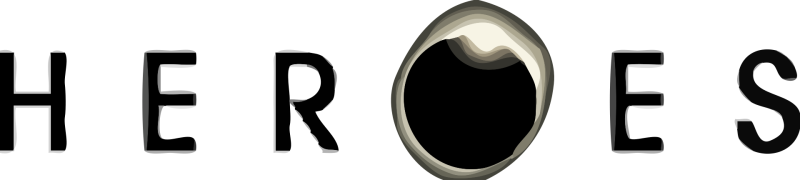 Heroes logo on a transparent background