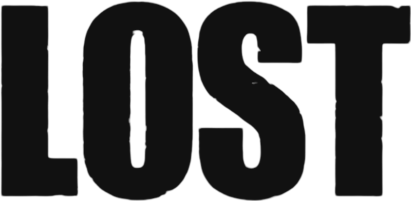 Lost logo in black