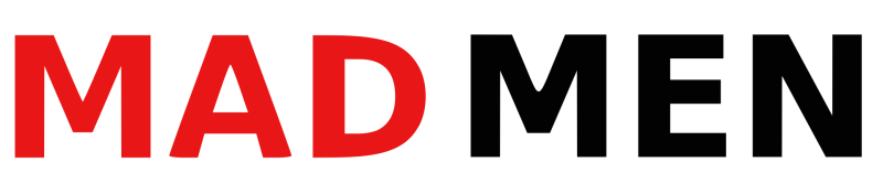 Mad Men logo on a transparent background