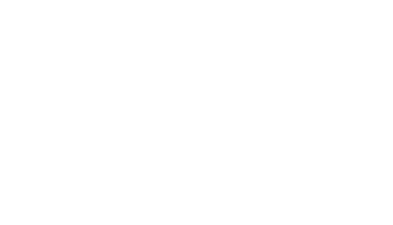 The 100 logo in white