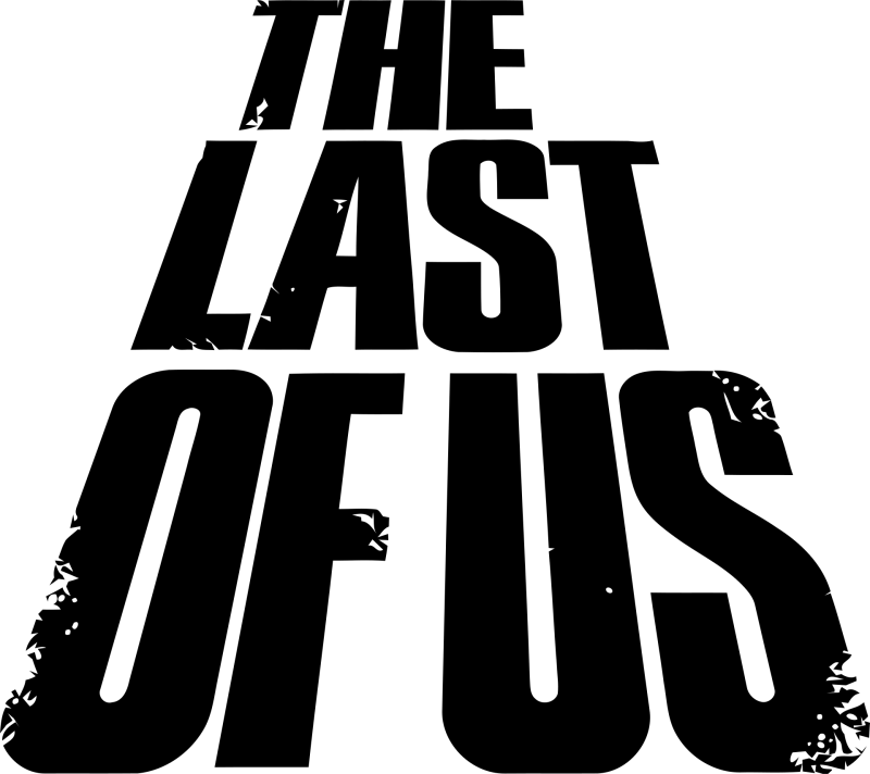 The Last of Us logo on a transparent background